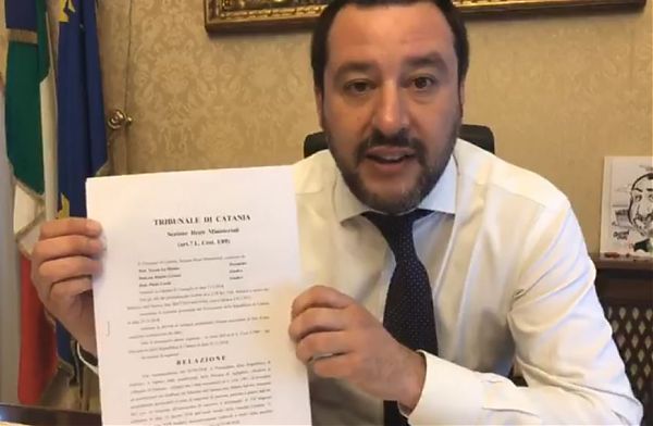 TRIBUNALE MINISTRI “PROCEDERE CONTRO SALVINI”