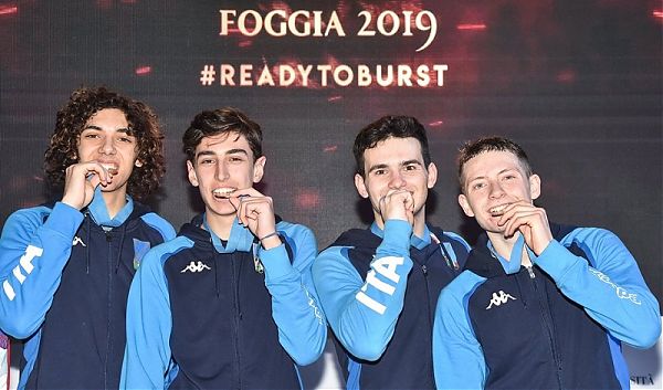 DOPPIO ORO AZZURRO AGLI EUROPEI CADETTI