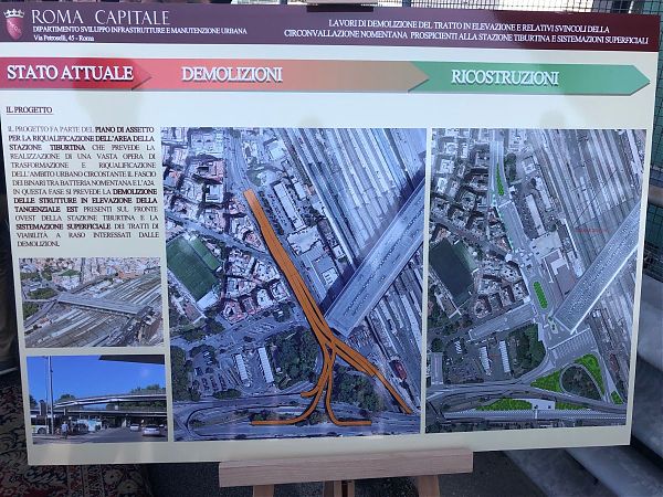 TANGENZIALE EST, SI ABBATTE LA SOPRAELEVATA