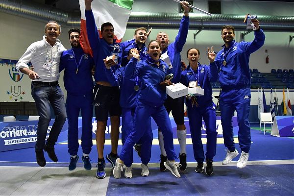 SCHERMA CHIUDE UNIVERSIADI CON ALTRI DUE ORI