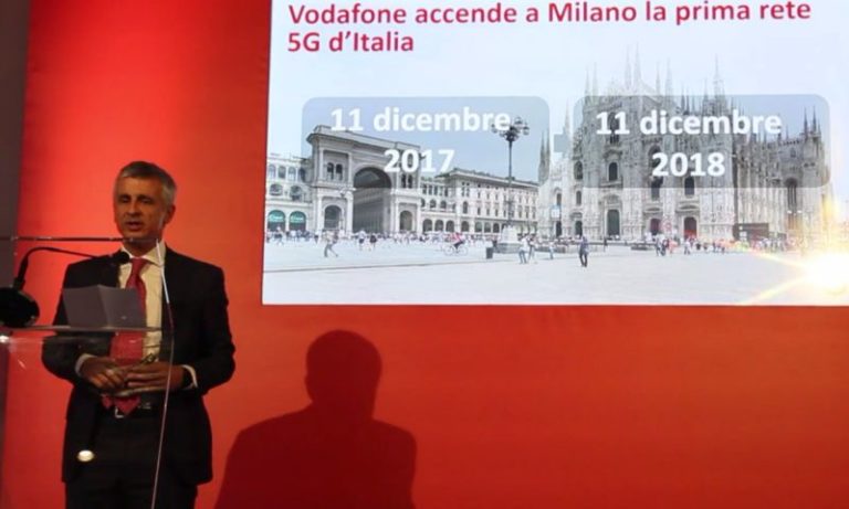 VODAFONE, MILANO CAPITALE EUROPEA 5G