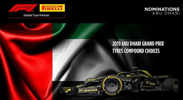 LE MESCOLE PIRELLI PER IL GP DI F.1 DI ABU DHABI