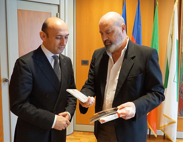 E.ROMAGNA: BONACCINI INCONTRA AMBASCIATORE AZERBAIJAN