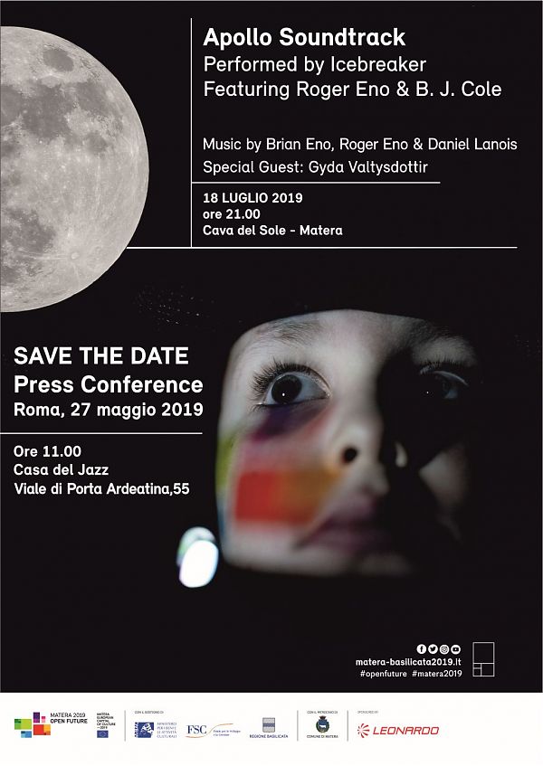 CON APOLLO SOUNDTRACK MATERA2019 CELEBRA 50 ANNI UOMO SULLA LUNA