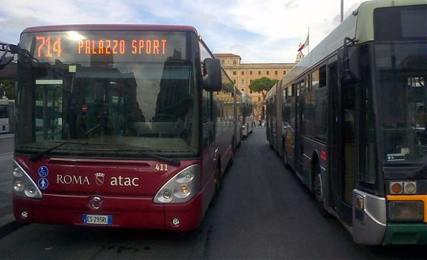 AUTISTA BUS PICCHIATO DAL BRANCO A ROMA