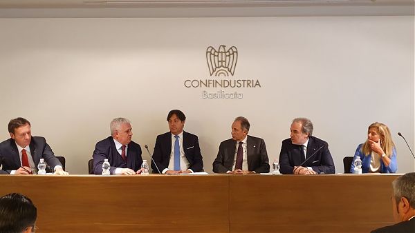 BARDI VISITA SEDE LUCANA CONFINDUSTRIA