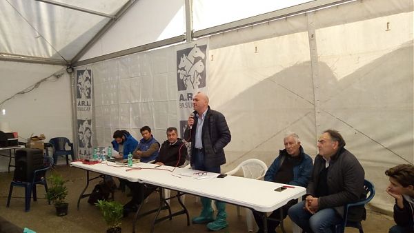 BRAIA INTERVIENE A EVENTO ASSOCIAZIONE ALLEVATORI