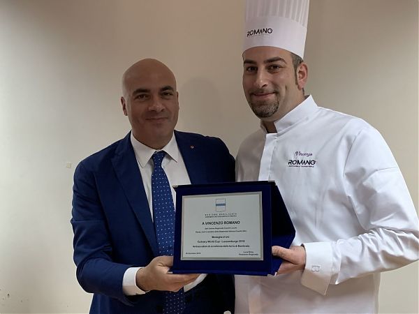 BRAIA “RICONOSCIMENTO AL PASTICCERE VINCENZO ROMANO”