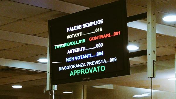 APPROVATO DDL VARIAZIONE AL BILANCIO 2018/2020