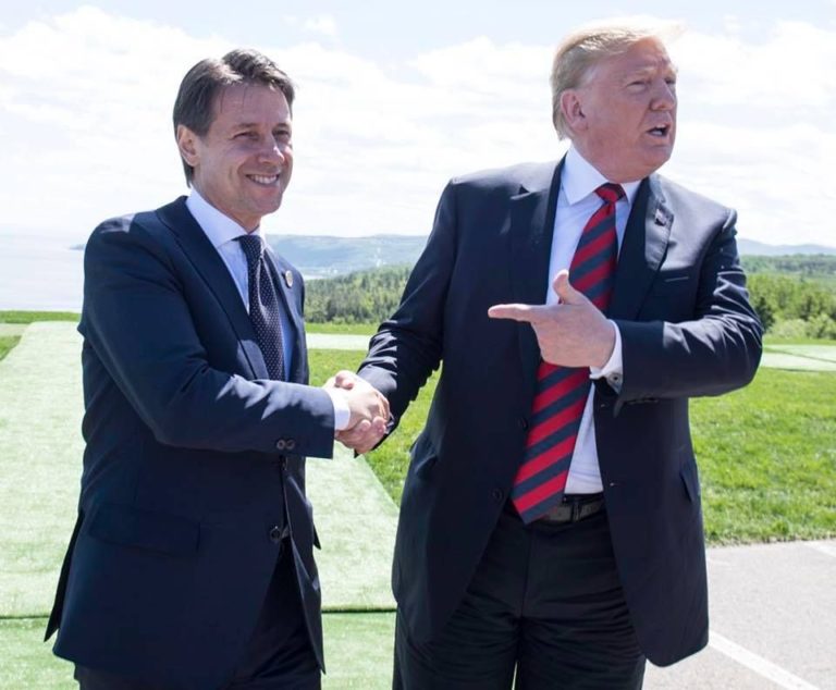 TELEFONATA TRUMP-CONTE