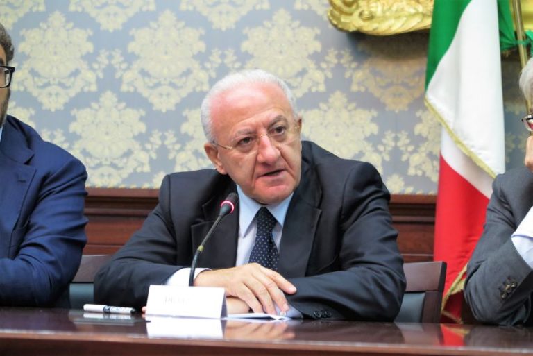 RIMPASTO GIUNTA CAMPANIA, ROBERTI A SICUREZZA