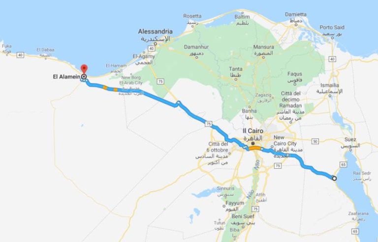 EGITTO, NUOVA LINEA FERROVIARIA EL ALAMEIN-AIN SOKHNA