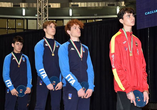 MEDITERRANEO, 12 MEDAGLIE AZZURRE DA GARE UNDER20