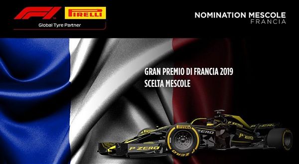 GP FRANCIA. PIRELLI, SCELTE LE MESCOLE