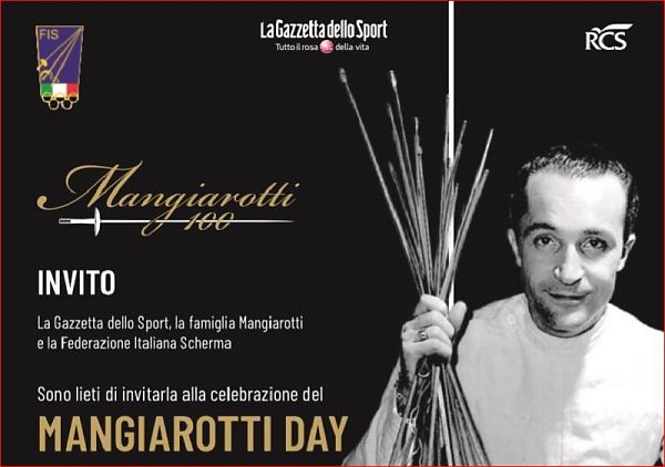 GIOVEDI’ A MILANO SI CELEBRA IL ‘MANGIAROTTI DAY’