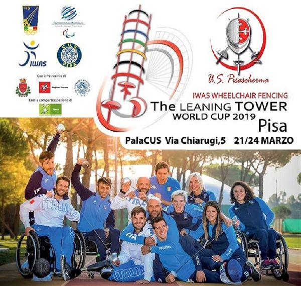 TUTTO PRONTO A PISA PER TAPPA CDM PARALIMPICA