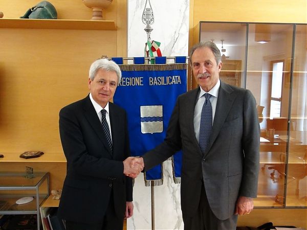 VISITA PREFETTO POTENZA AL PRESIDENTE BARDI