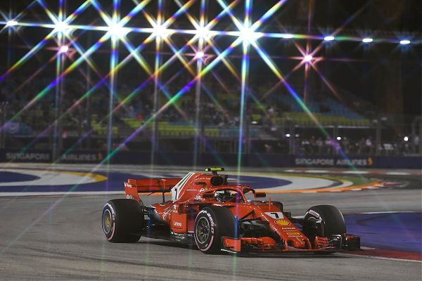 GP SINGAPORE. IN FP2 KIMI RAIKKONEN MIGLIORA LA POLE 2017