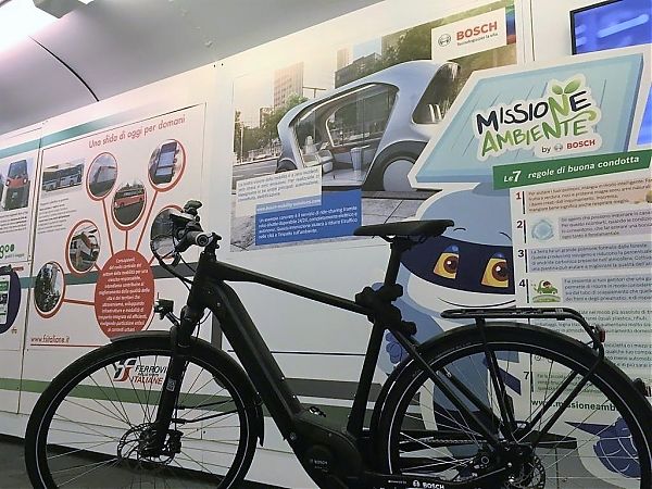BOSCH A BORDO DEL TRENO VERDE DI LEGAMBIENTE E FS