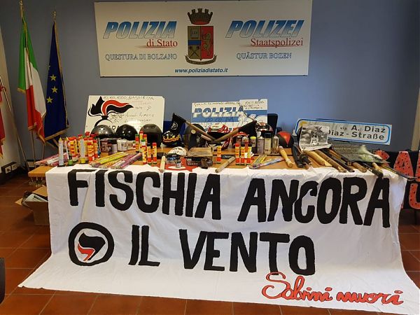 TRENTO, ARRESTATI SETTE ANARCHICI