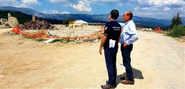 TERREMOTO, GIUNTA LAZIO A COMMEMORAZIONE AD AMATRICE