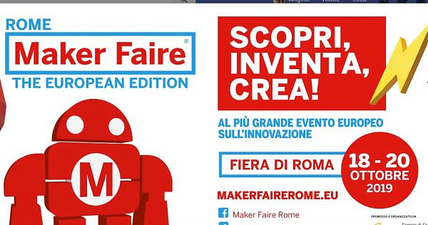 ARTE, ROBOTICA E INTELLIGENZA ARTIFICIALE. A ROMA TORNA LA MAKER FAIRE