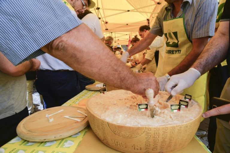 FALSO PARMIGIANO REGGIANO SCOPERTO ALLA FIERA ANUGA DI COLONIA