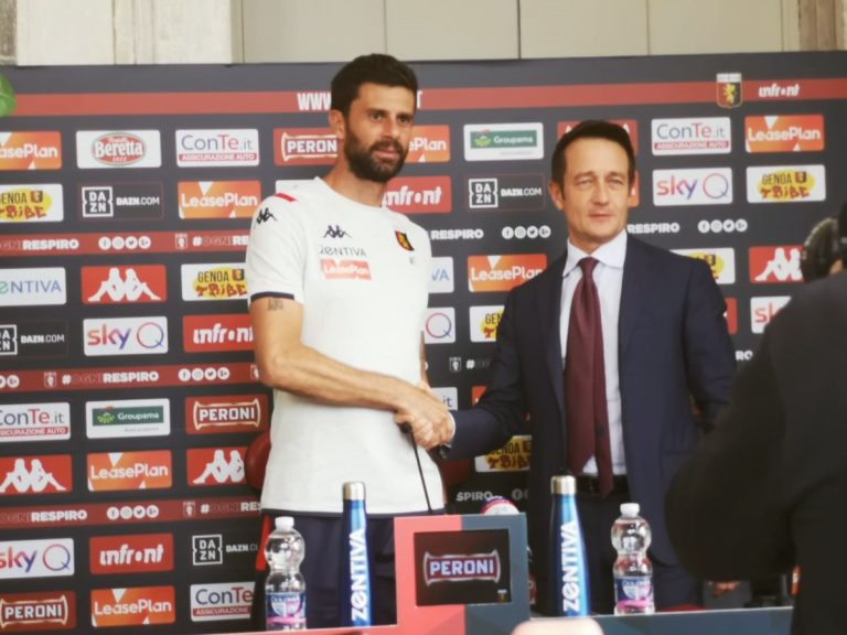 THIAGO MOTTA “UN ONORE TORNARE DA TECNICO, INSIEME SALVEREMO IL GENOA”