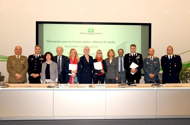 A MILANO PRESENTATI PROGETTI GARANTE VITTIME REATO