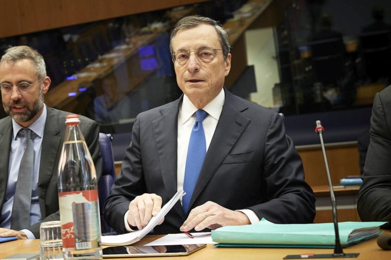 DRAGHI “OTTIMISTA SUL FUTURO DELL’EUROPA”