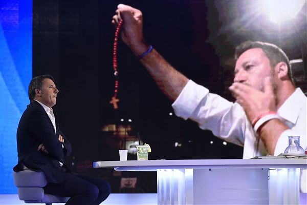 RENZI “IL MIO AVVERSARIO È SALVINI NON ZINGARETTI”