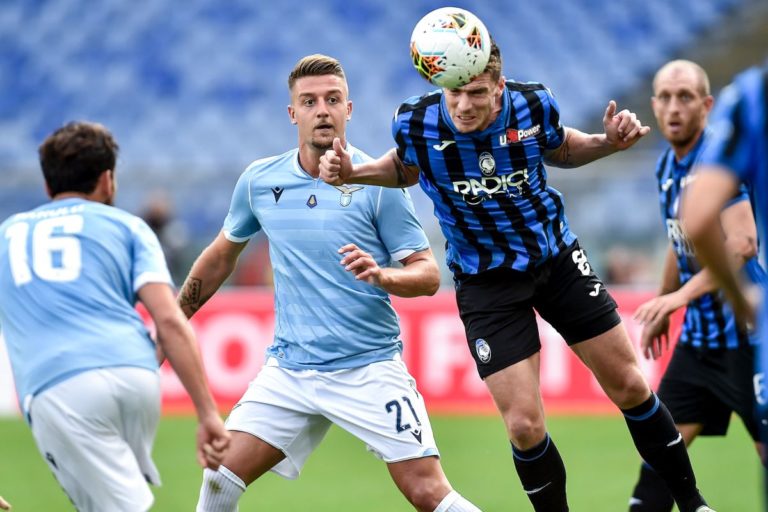 LA LAZIO RIMONTA TRE GOL, PARI CONTRO L’ATALANTA