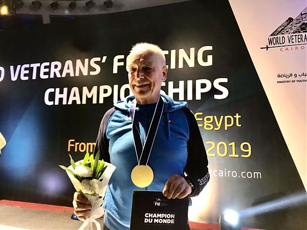 MONDIALI MASTER. ORO PER RICCARDO CARMINA NELLA SCIABOLA