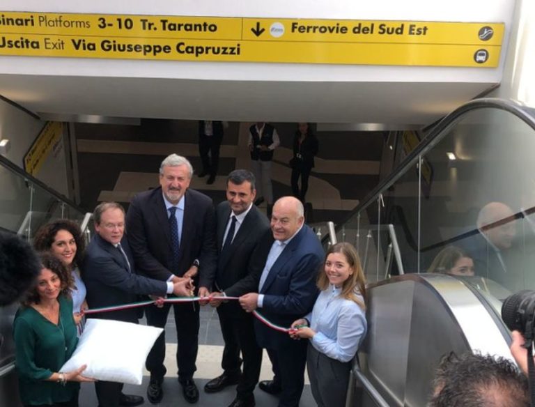 RIAPERTO SOTTOPASSO DELLA STAZIONE CENTRALE DI BARI