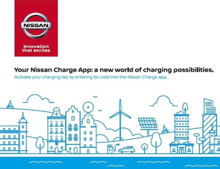 NISSAN, CON NUOVA APP RICARICA PIÙ SEMPLICE