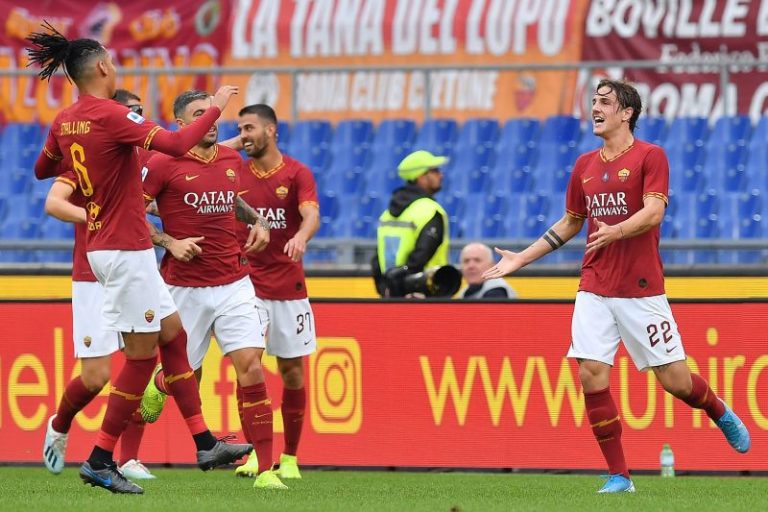ZANIOLO E VERETOUT, LA ROMA BATTE IL NAPOLI 2-1