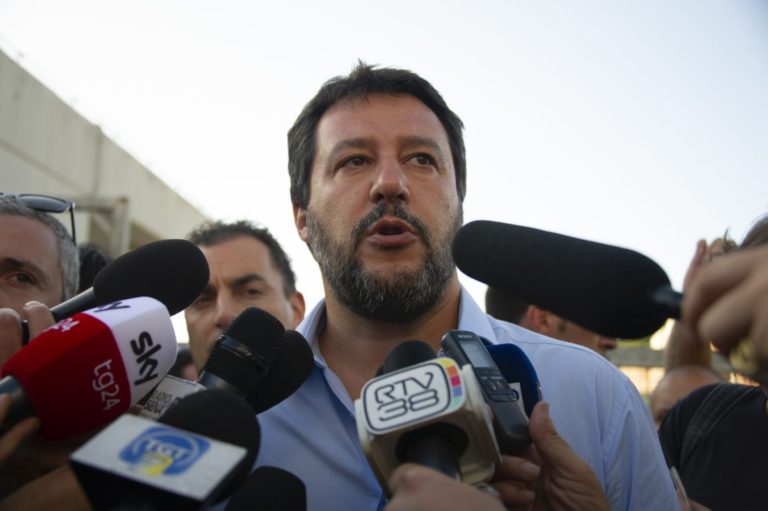 GREGORETTI, SALVINI “M5S CAMBIA IDEA PER LA POLTRONA”