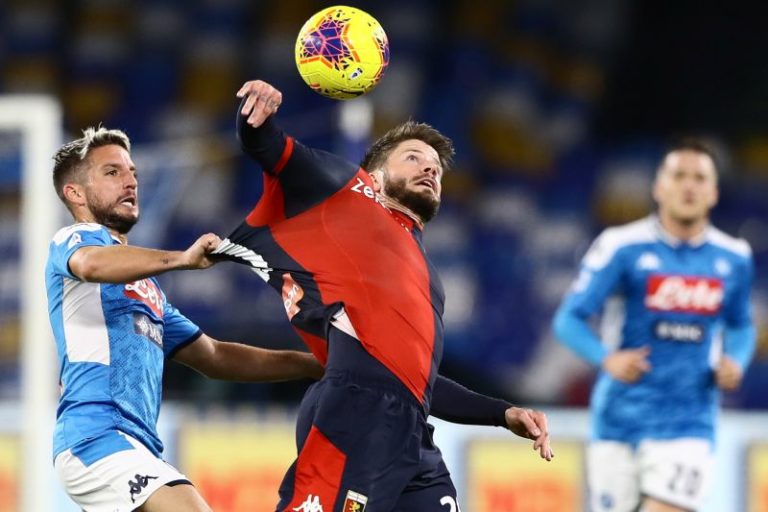NAPOLI ANCORA IN CRISI, SOLO 0-0 COL GENOA TRA I FISCHI DEL SAN PAOLO