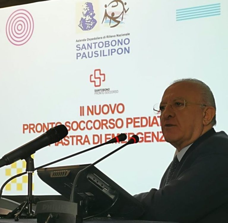 NAPOLI, NUOVO PRONTO SOCCORSO PEDIATRICO