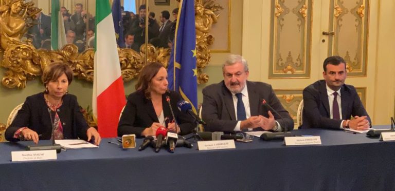 EMILIANO “IN PUGLIA DATI CRIMINALI IN NETTO CALO”