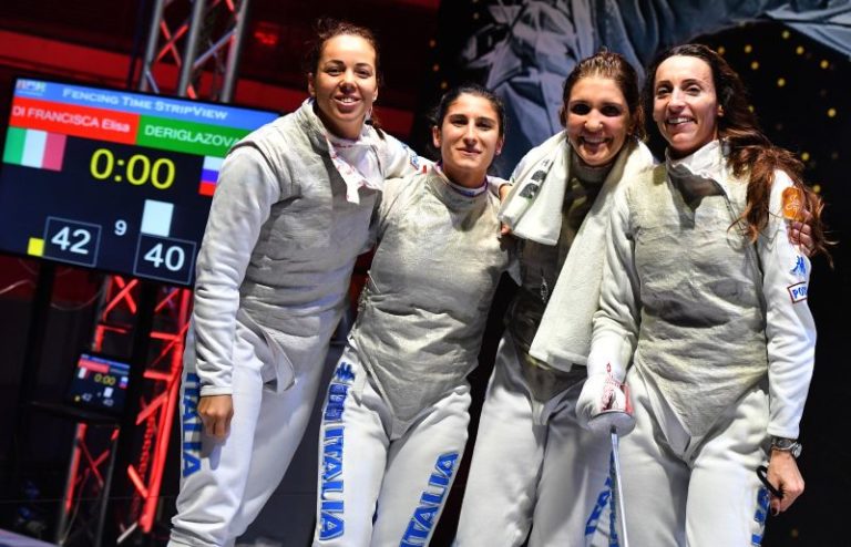 AZZURRE D’ORO A SQUADRE NEL FIORETTO AL CAIRO