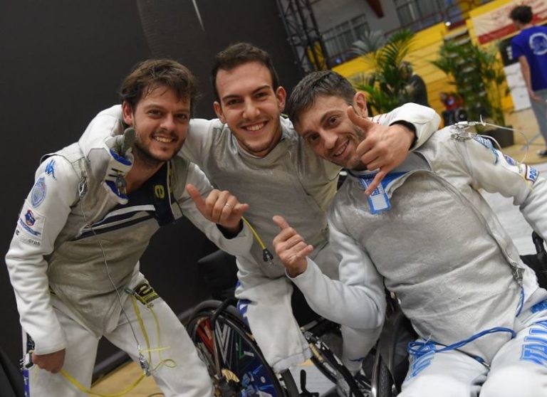PARALIMPICA. TERZO POSTO PER IL FIORETTO MASCHILE A AMSTERDAM