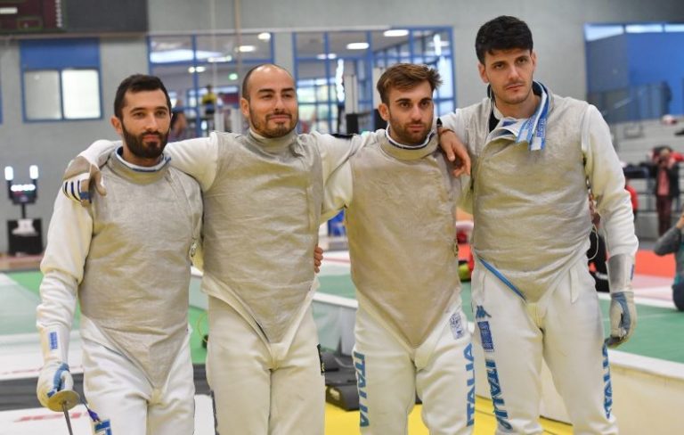 FIORETTO UOMINI A SQUADRE QUARTO POSTO  A BONN