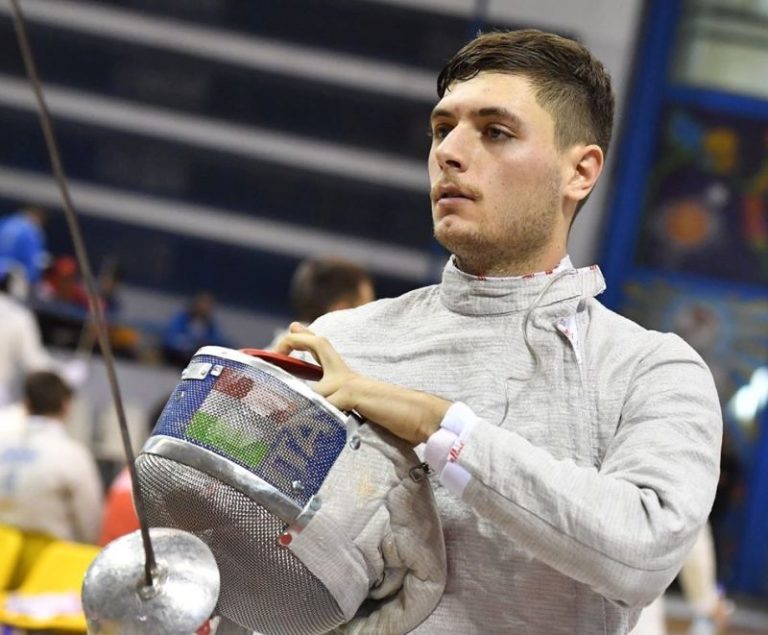 NOVE SCIABOLATORI AZZURRI NEL MAIN DRAW A IL CAIRO