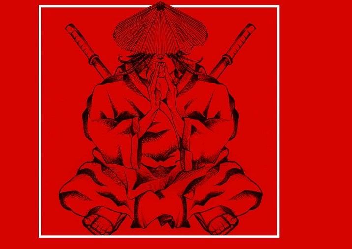 RAF DUETTA CON IL FIGLIO D’ART IN SAMURAI