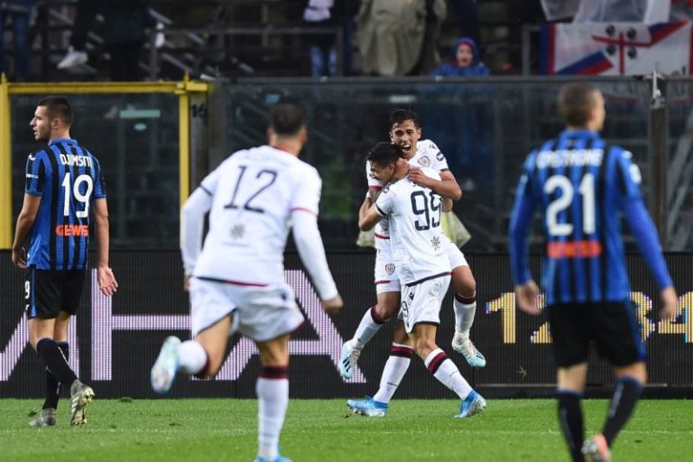 IL CAGLIARI BATTE E AGGANCIA L’ATALANTA AL 4° POSTO