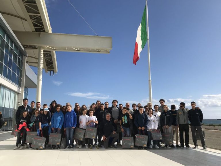 VELISTI DA LUNA ROSSA CON KINDER JOY OF MOVING