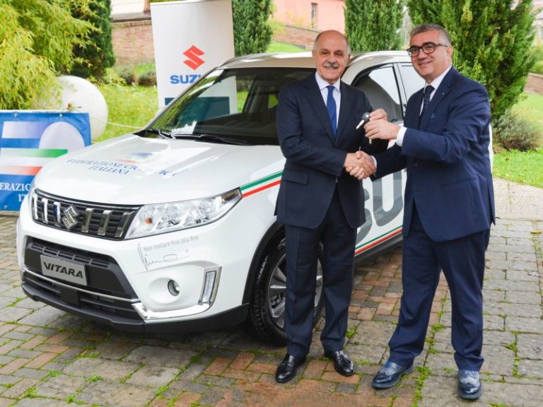 UNA VITARA ALLA FCI COME PREMIO AL 2019 DEGLI AZZURRI