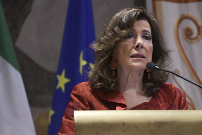 MARIA ELISABETTA ALBERTI CASELLATI PRESIDENTE DEL SENATO