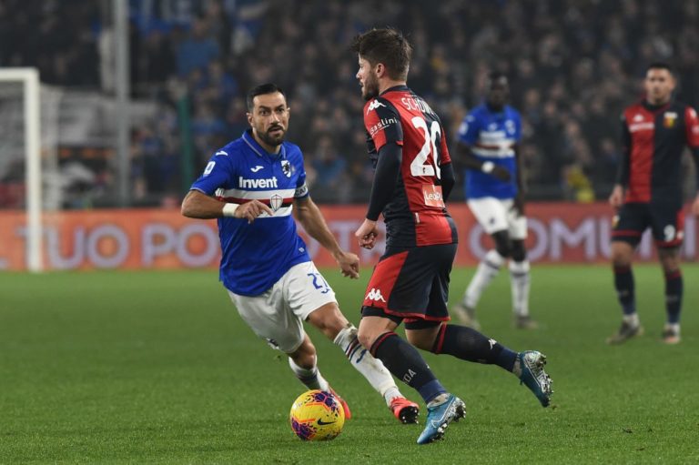 ACUTO SAMP NEL FINALE, GENOA KO NEL DERBY